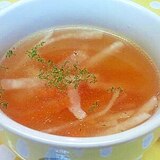 大根＆ベーコンのスープ